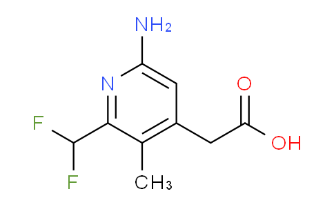 6-Amino-2-(difluoromethyl)-3-methylpyridine-4-acetic acid