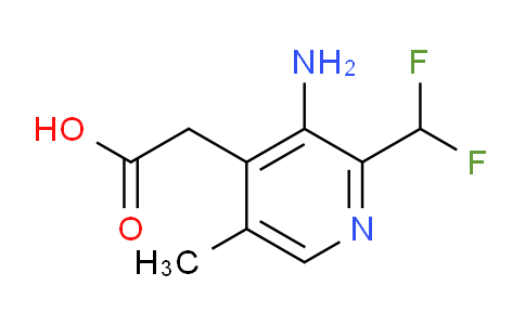 AM130565 | 1804715-65-8 | 3-Amino-2-(difluoromethyl)-5-methylpyridine-4-acetic acid