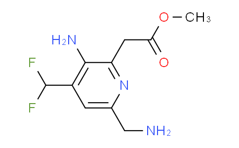 AM130566 | 1806010-45-6 | Methyl 3-amino-6-(aminomethyl)-4-(difluoromethyl)pyridine-2-acetate