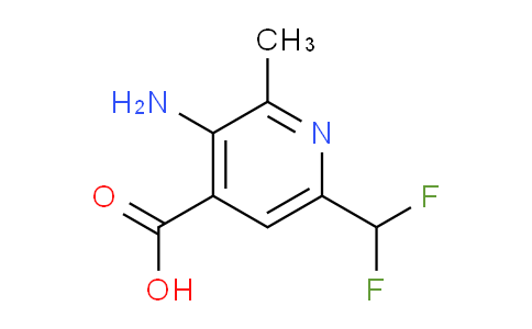 AM130568 | 1806889-18-8 | 3-Amino-6-(difluoromethyl)-2-methylpyridine-4-carboxylic acid