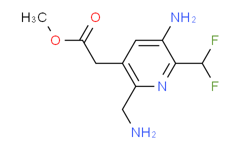 AM130569 | 1806799-39-2 | Methyl 3-amino-6-(aminomethyl)-2-(difluoromethyl)pyridine-5-acetate