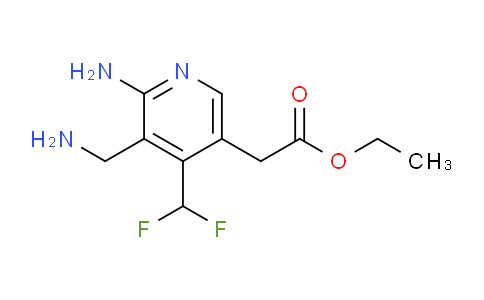 AM130572 | 1804459-57-1 | Ethyl 2-amino-3-(aminomethyl)-4-(difluoromethyl)pyridine-5-acetate