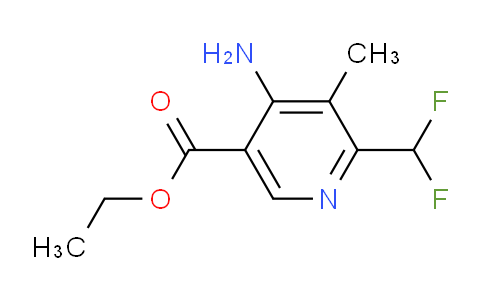 AM130578 | 1806792-97-1 | Ethyl 4-amino-2-(difluoromethyl)-3-methylpyridine-5-carboxylate