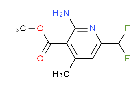 AM130581 | 1804715-37-4 | Methyl 2-amino-6-(difluoromethyl)-4-methylpyridine-3-carboxylate