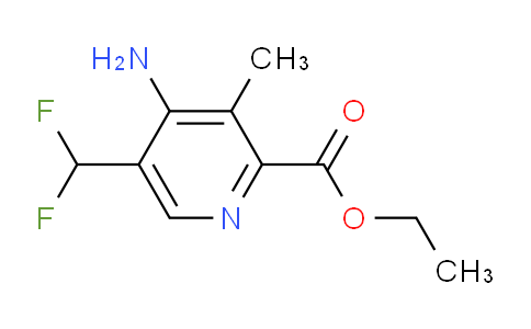 AM130584 | 1806793-33-8 | Ethyl 4-amino-5-(difluoromethyl)-3-methylpyridine-2-carboxylate