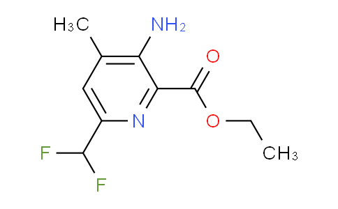 AM130586 | 1806793-50-9 | Ethyl 3-amino-6-(difluoromethyl)-4-methylpyridine-2-carboxylate