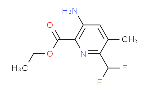 AM130588 | 1805142-12-4 | Ethyl 5-amino-2-(difluoromethyl)-3-methylpyridine-6-carboxylate
