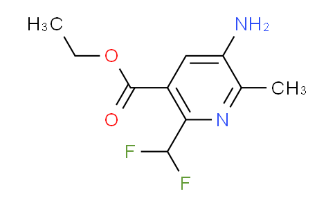AM130589 | 1805352-12-8 | Ethyl 3-amino-6-(difluoromethyl)-2-methylpyridine-5-carboxylate