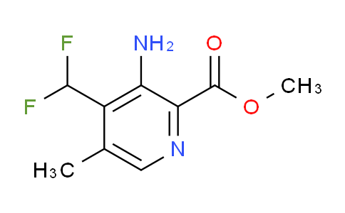 AM130590 | 1805998-25-7 | Methyl 3-amino-4-(difluoromethyl)-5-methylpyridine-2-carboxylate