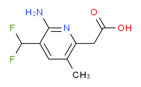 AM130592 | 1806793-71-4 | 2-Amino-3-(difluoromethyl)-5-methylpyridine-6-acetic acid