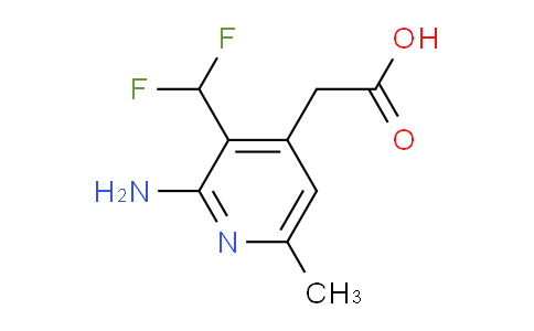 AM130594 | 1805142-30-6 | 2-Amino-3-(difluoromethyl)-6-methylpyridine-4-acetic acid