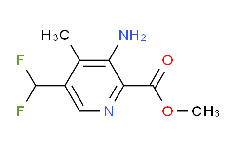 AM130596 | 1806816-59-0 | Methyl 3-amino-5-(difluoromethyl)-4-methylpyridine-2-carboxylate