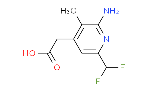 AM130597 | 1806794-19-3 | 2-Amino-6-(difluoromethyl)-3-methylpyridine-4-acetic acid