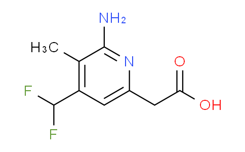 AM130599 | 1806793-81-6 | 2-Amino-4-(difluoromethyl)-3-methylpyridine-6-acetic acid
