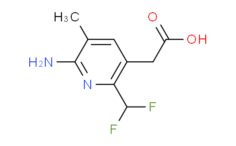 AM130606 | 1806794-31-9 | 2-Amino-6-(difluoromethyl)-3-methylpyridine-5-acetic acid