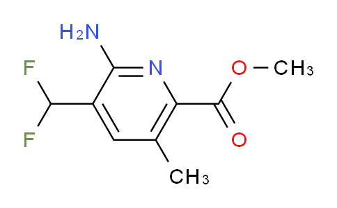 Methyl 2-amino-3-(difluoromethyl)-5-methylpyridine-6-carboxylate