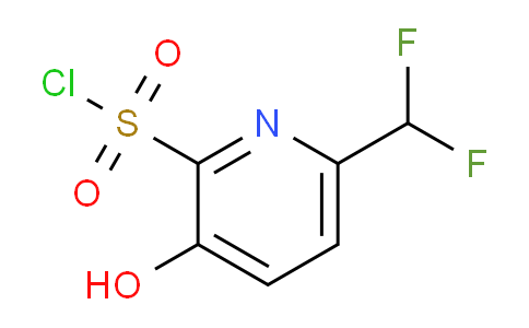 AM13061 | 1805277-17-1 | 6-(Difluoromethyl)-3-hydroxypyridine-2-sulfonyl chloride