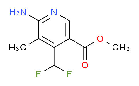 Methyl 2-amino-4-(difluoromethyl)-3-methylpyridine-5-carboxylate