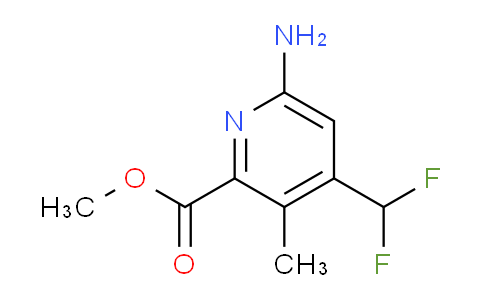 AM130613 | 1804369-24-1 | Methyl 6-amino-4-(difluoromethyl)-3-methylpyridine-2-carboxylate