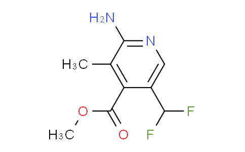 Methyl 2-amino-5-(difluoromethyl)-3-methylpyridine-4-carboxylate