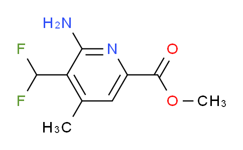 Methyl 2-amino-3-(difluoromethyl)-4-methylpyridine-6-carboxylate