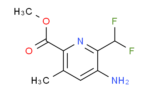 AM130630 | 1805352-01-5 | Methyl 3-amino-2-(difluoromethyl)-5-methylpyridine-6-carboxylate