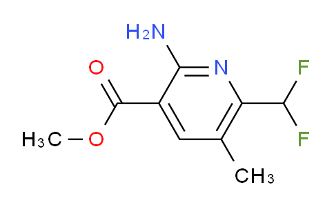 AM130633 | 1806816-54-5 | Methyl 2-amino-6-(difluoromethyl)-5-methylpyridine-3-carboxylate