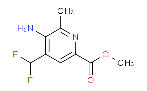 AM130639 | 1804715-47-6 | Methyl 3-amino-4-(difluoromethyl)-2-methylpyridine-6-carboxylate