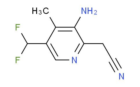AM130640 | 1806790-56-6 | 3-Amino-5-(difluoromethyl)-4-methylpyridine-2-acetonitrile