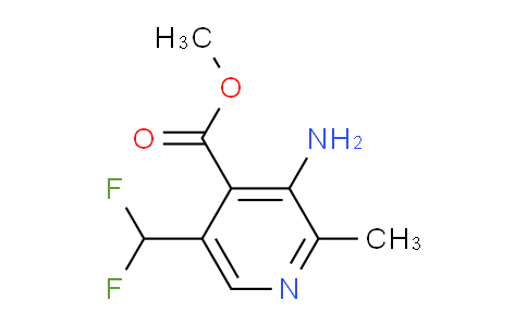 AM130642 | 1804682-41-4 | Methyl 3-amino-5-(difluoromethyl)-2-methylpyridine-4-carboxylate