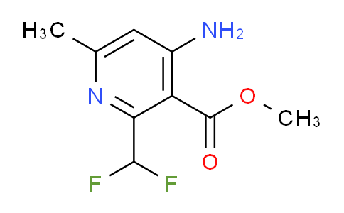 Methyl 4-amino-2-(difluoromethyl)-6-methylpyridine-3-carboxylate