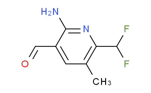 2-Amino-6-(difluoromethyl)-5-methylpyridine-3-carboxaldehyde
