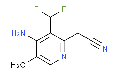4-Amino-3-(difluoromethyl)-5-methylpyridine-2-acetonitrile