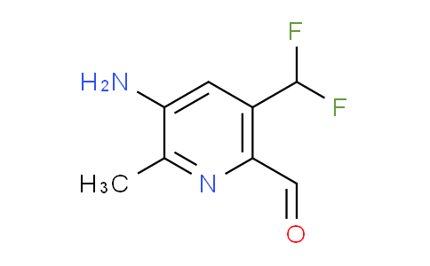 AM130660 | 1805220-34-1 | 3-Amino-5-(difluoromethyl)-2-methylpyridine-6-carboxaldehyde