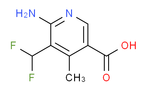 AM130672 | 1806900-63-9 | 2-Amino-3-(difluoromethyl)-4-methylpyridine-5-carboxylic acid