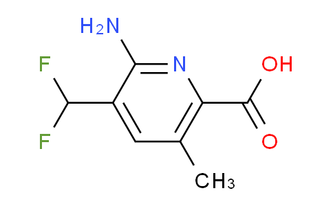 AM130675 | 1805148-60-0 | 2-Amino-3-(difluoromethyl)-5-methylpyridine-6-carboxylic acid