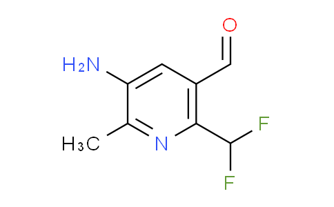 AM130678 | 1804682-00-5 | 3-Amino-6-(difluoromethyl)-2-methylpyridine-5-carboxaldehyde