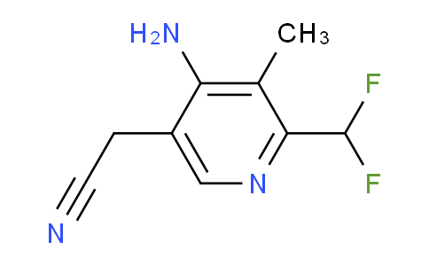 AM130683 | 1806790-76-0 | 4-Amino-2-(difluoromethyl)-3-methylpyridine-5-acetonitrile