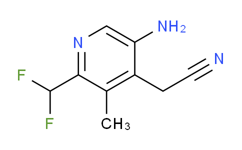 AM130690 | 1806800-76-9 | 5-Amino-2-(difluoromethyl)-3-methylpyridine-4-acetonitrile