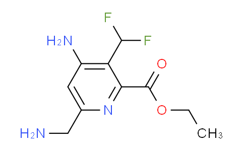 AM130691 | 1804722-34-6 | Ethyl 4-amino-6-(aminomethyl)-3-(difluoromethyl)pyridine-2-carboxylate