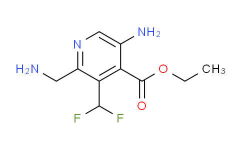 AM130698 | 1805232-32-9 | Ethyl 5-amino-2-(aminomethyl)-3-(difluoromethyl)pyridine-4-carboxylate