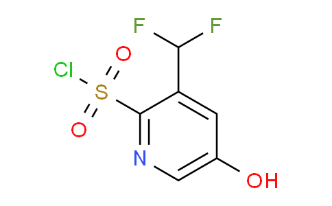 AM13070 | 1804688-89-8 | 3-(Difluoromethyl)-5-hydroxypyridine-2-sulfonyl chloride