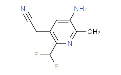 AM130700 | 1805347-53-8 | 3-Amino-6-(difluoromethyl)-2-methylpyridine-5-acetonitrile