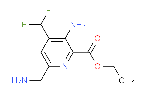 AM130701 | 1805017-79-1 | Ethyl 3-amino-6-(aminomethyl)-4-(difluoromethyl)pyridine-2-carboxylate