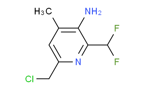 AM130708 | 1805984-48-8 | 3-Amino-6-(chloromethyl)-2-(difluoromethyl)-4-methylpyridine