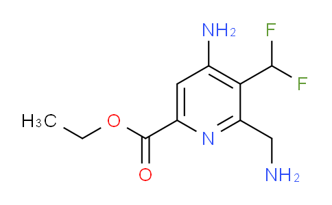 AM130715 | 1805232-18-1 | Ethyl 4-amino-2-(aminomethyl)-3-(difluoromethyl)pyridine-6-carboxylate