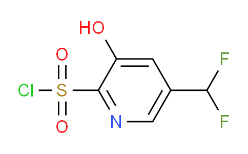 AM13072 | 1805322-28-4 | 5-(Difluoromethyl)-3-hydroxypyridine-2-sulfonyl chloride