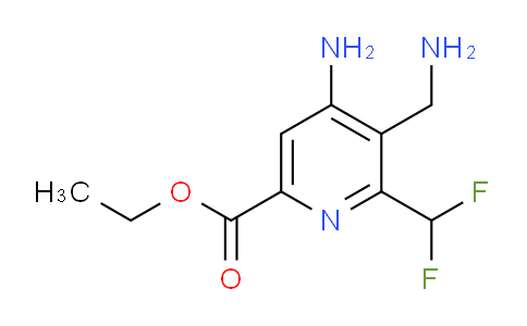 AM130720 | 1806799-66-5 | Ethyl 4-amino-3-(aminomethyl)-2-(difluoromethyl)pyridine-6-carboxylate