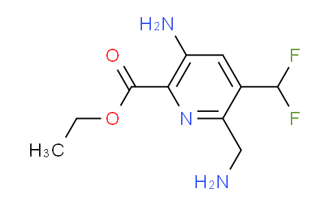 AM130723 | 1806008-85-4 | Ethyl 5-amino-2-(aminomethyl)-3-(difluoromethyl)pyridine-6-carboxylate