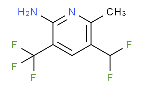 2-Amino-5-(difluoromethyl)-6-methyl-3-(trifluoromethyl)pyridine